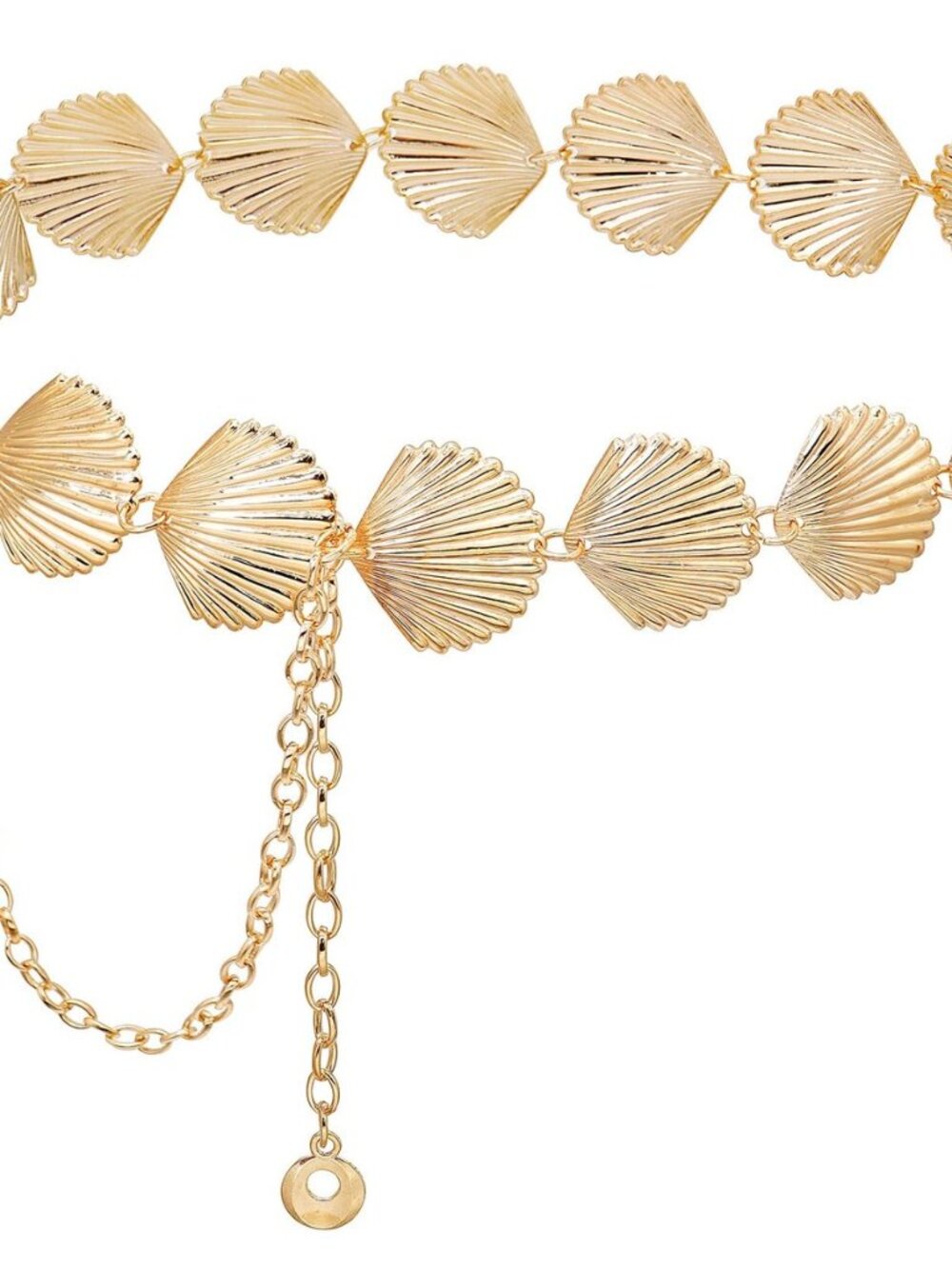 Women's Bohemian Style Waist Chain Metal Chain Belts for Dress Pants